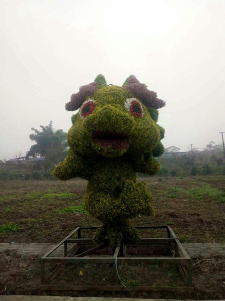 仿真绿雕